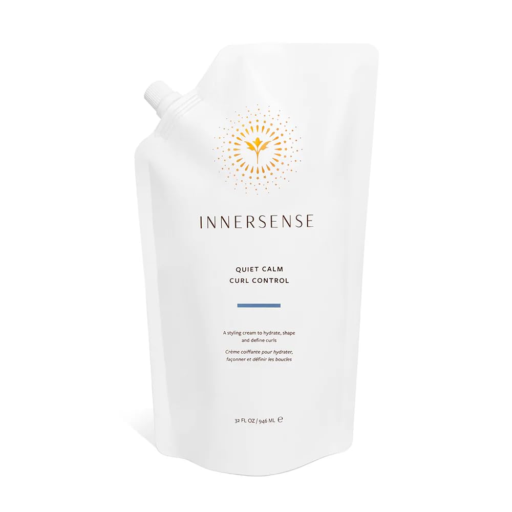 INNERSENSE refill pouch front view showing product name and size, eco benefit