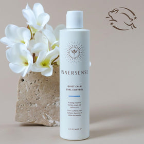 INNERSENSE pouring refill into bottle to reduce waste and refill primary container