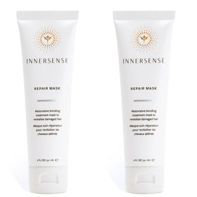 INNERSENSE front packaging showing restorative repair mask and clear labeling benefits