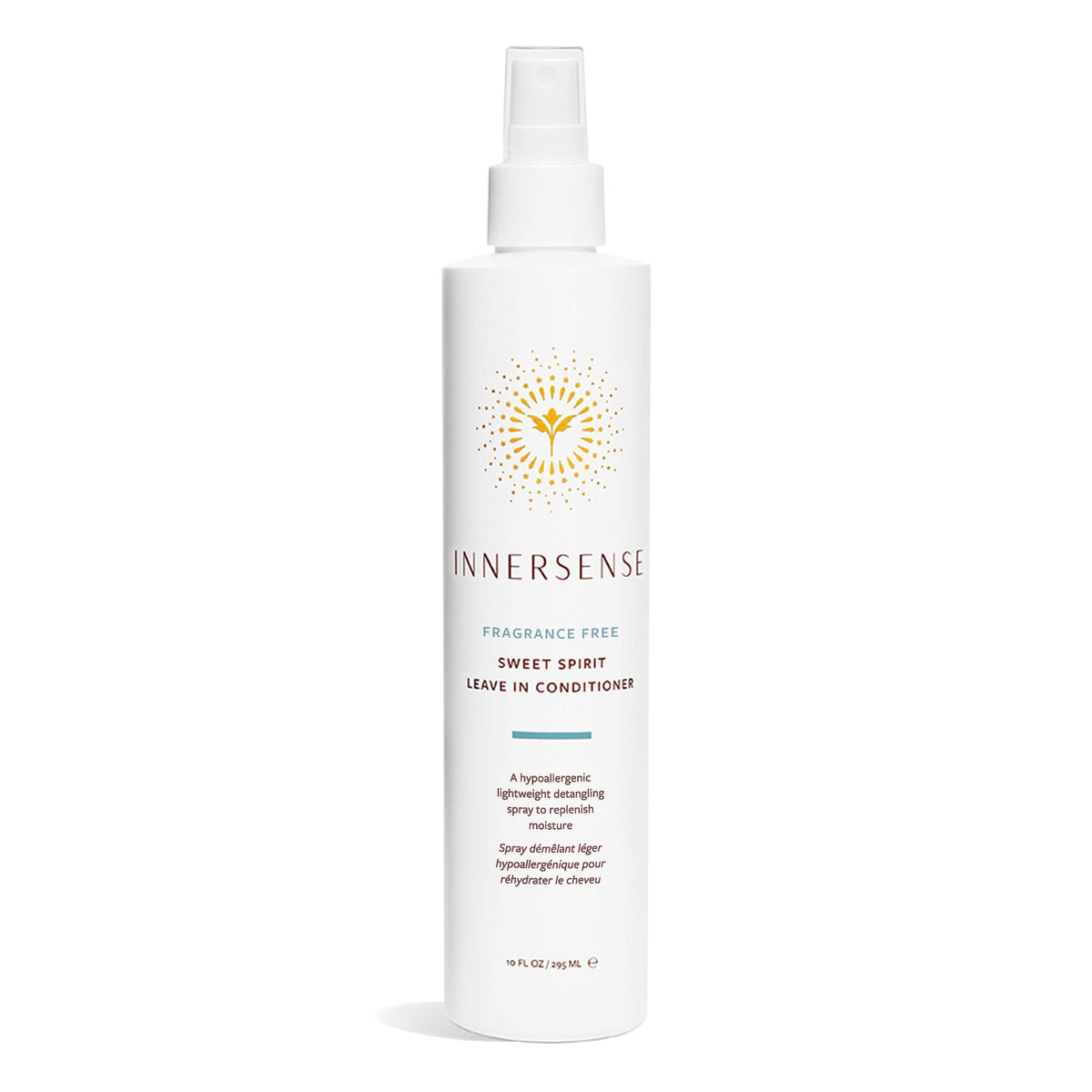 Innersense front bottle showing label and clean scent-free benefits