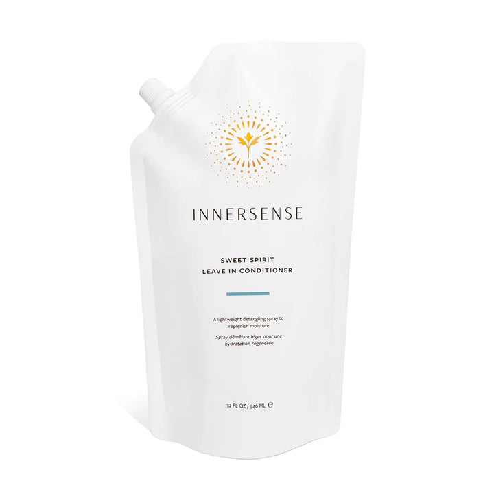INNERSENSE refill pouch front view showing product and volume benefit