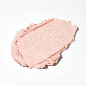 INNERSENSE close-up texture of red salt granules showing gentle exfoliation
