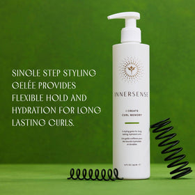 INNERSENSE gel texture close-up demonstrating smooth slip and hydrating formula benefit