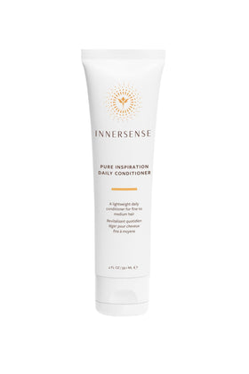 INNERSENSE shampoo lather texture close-up showing gentle cleansing benefit