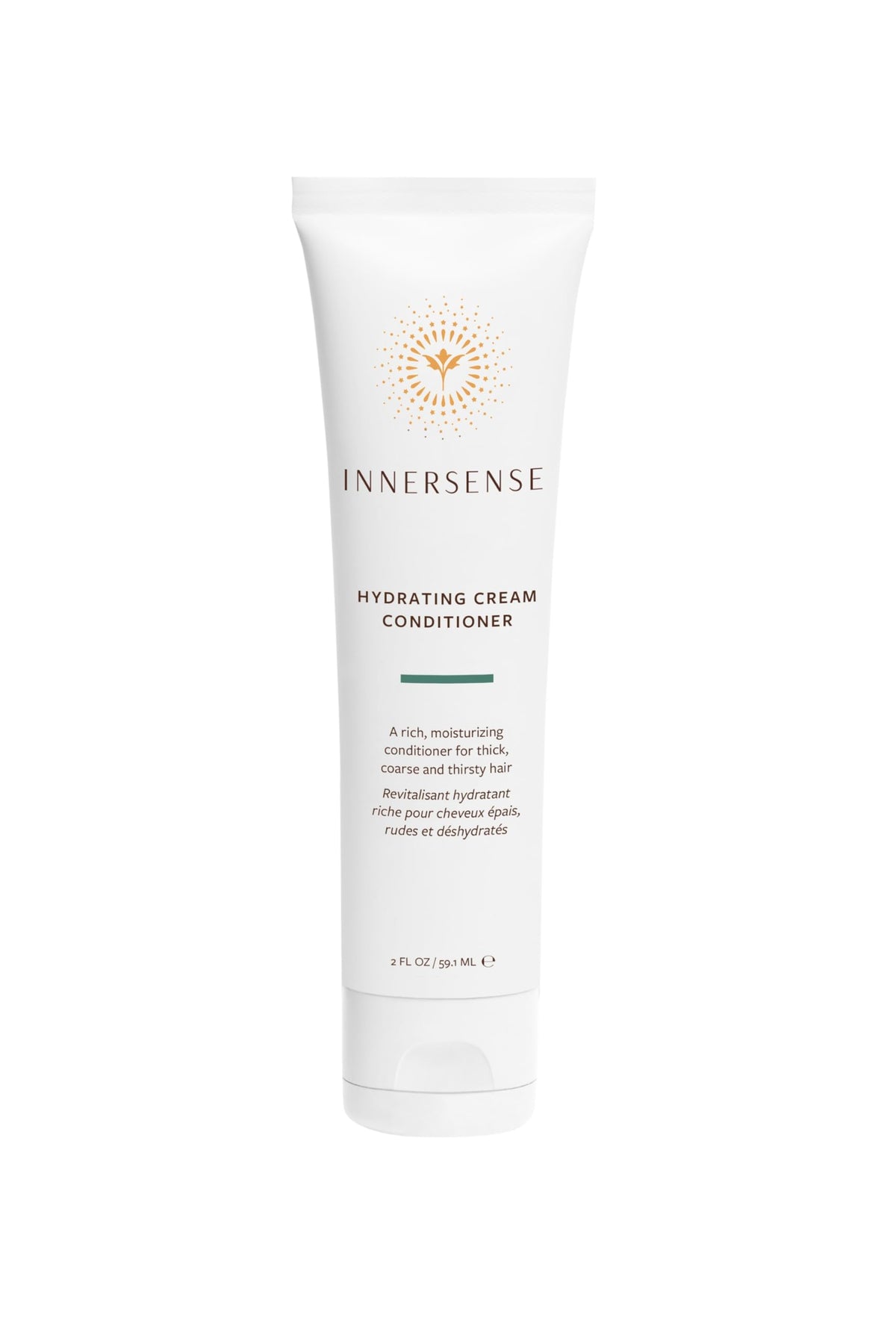 INNERSENSE travel trio beside a hand to show compact size benefit