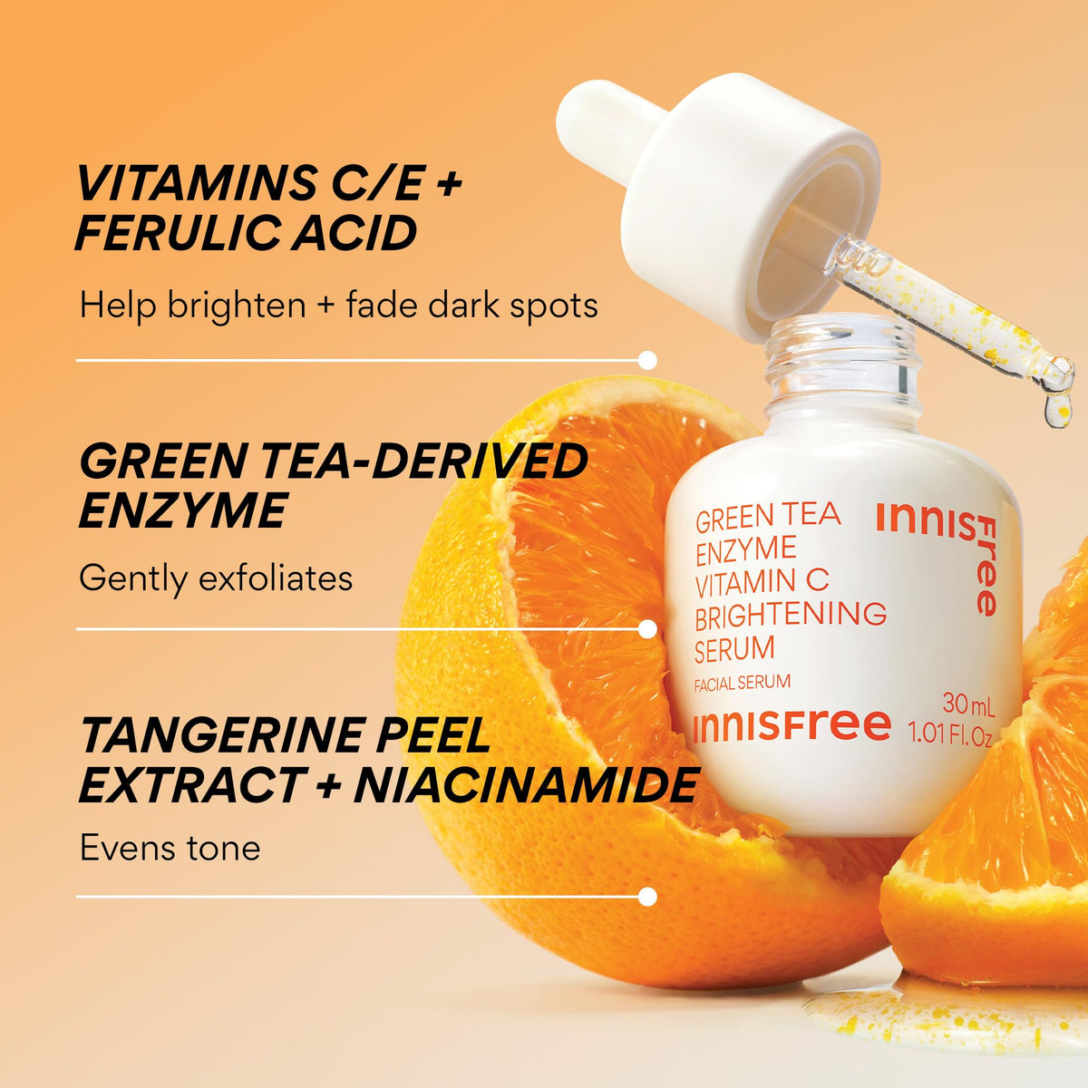 innisfree applying serum after toner demonstrating layering and hydration
