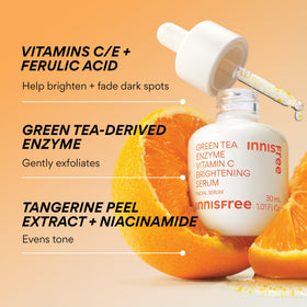 innisfree applying serum after toner demonstrating layering and hydration