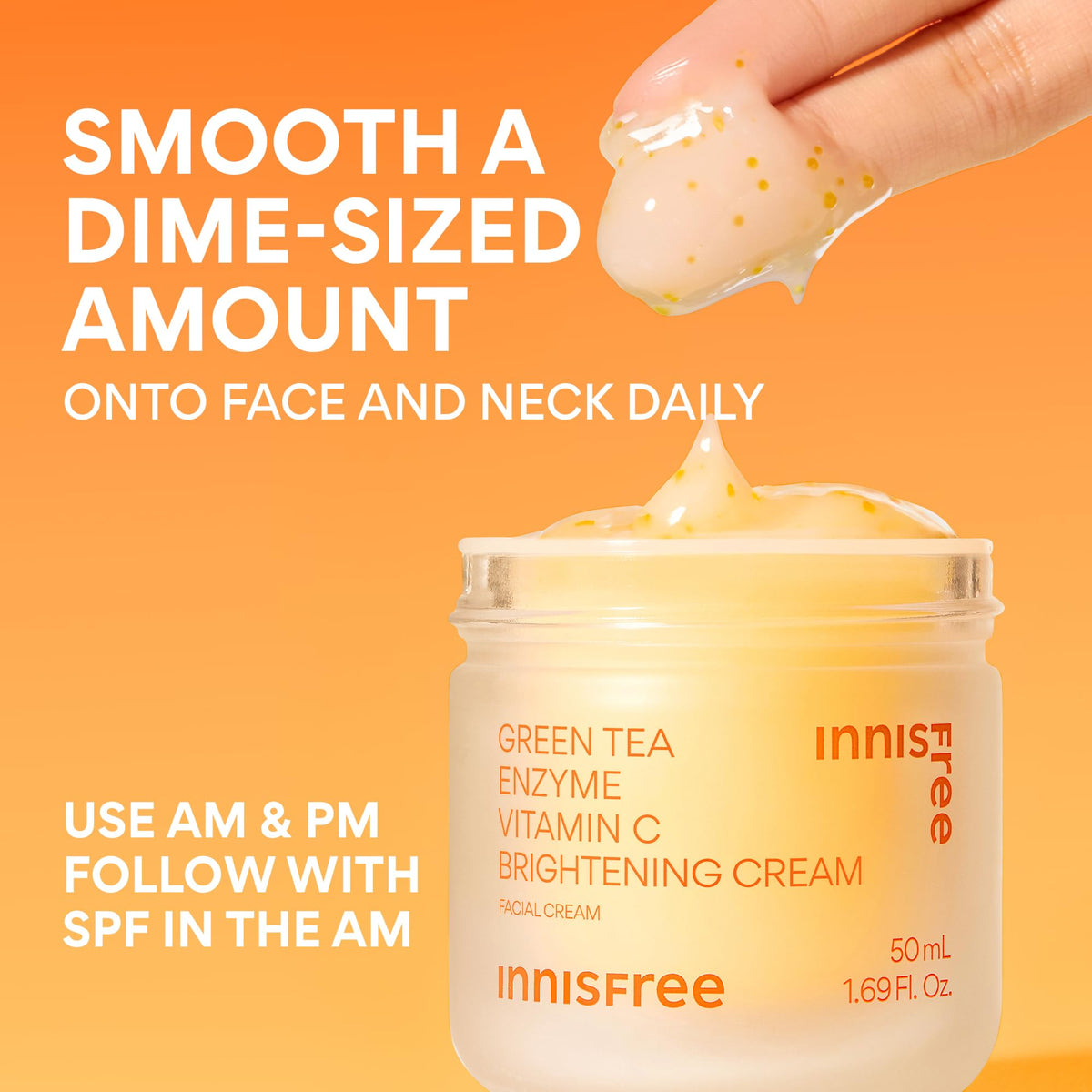 innisfree before after concept image illustrating reduced dark spots over time