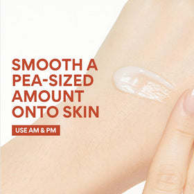 innisfree cream beside black tea serum showing layering in skincare routine
