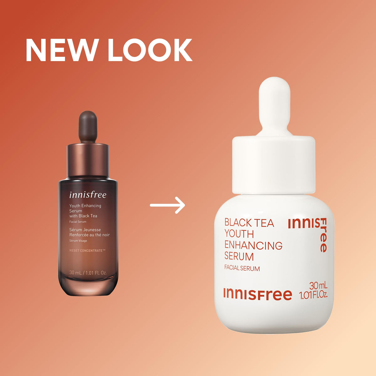 innisfree bottle beside moisturizer for scale and layering routine benefit