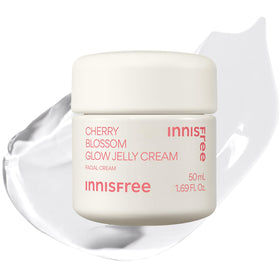 innisfree jar front view showing product and brand, highlights lightweight hydration