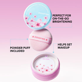 innisfree cherry baby pink swatch showing gentle brightening and cool undertone lift