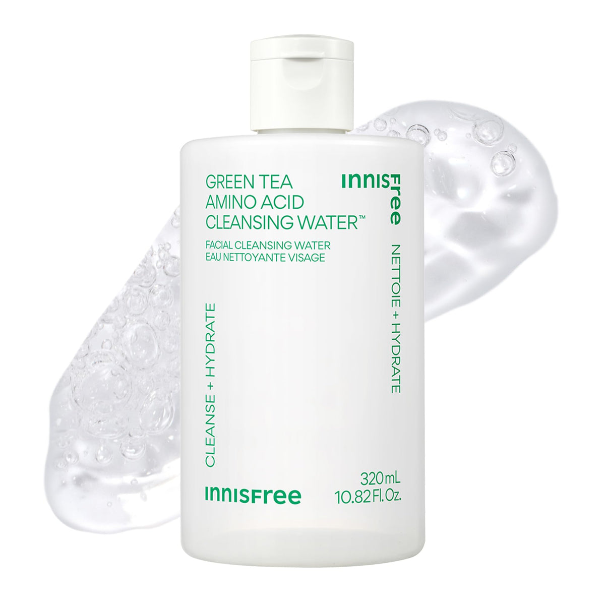 innisfree front bottle showing label and clean design for quick identification
