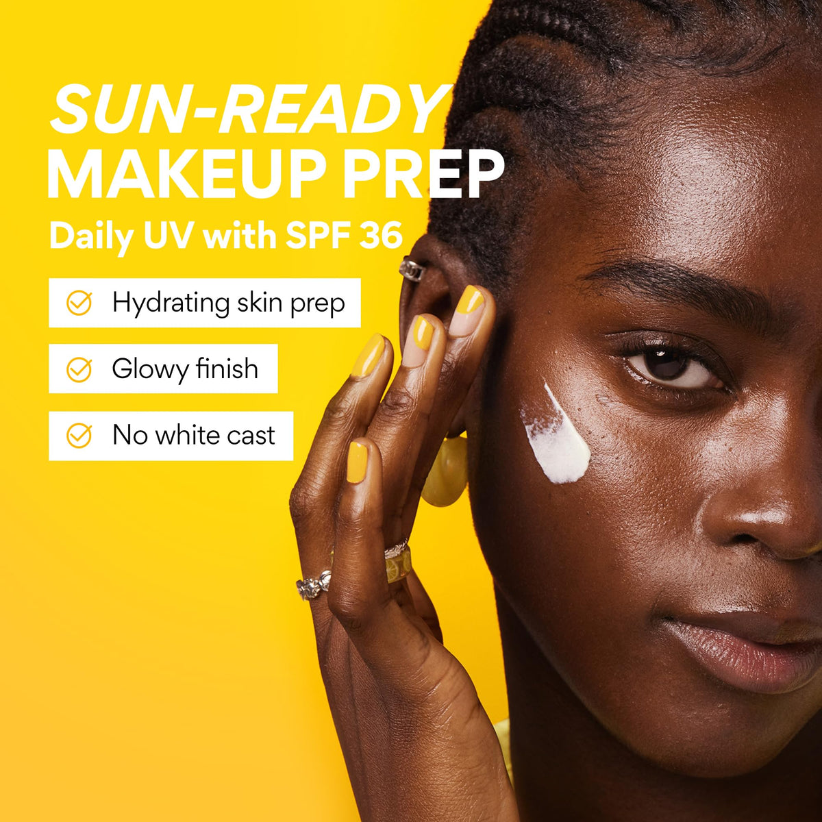 innisfree applied under makeup demonstrating invisible finish