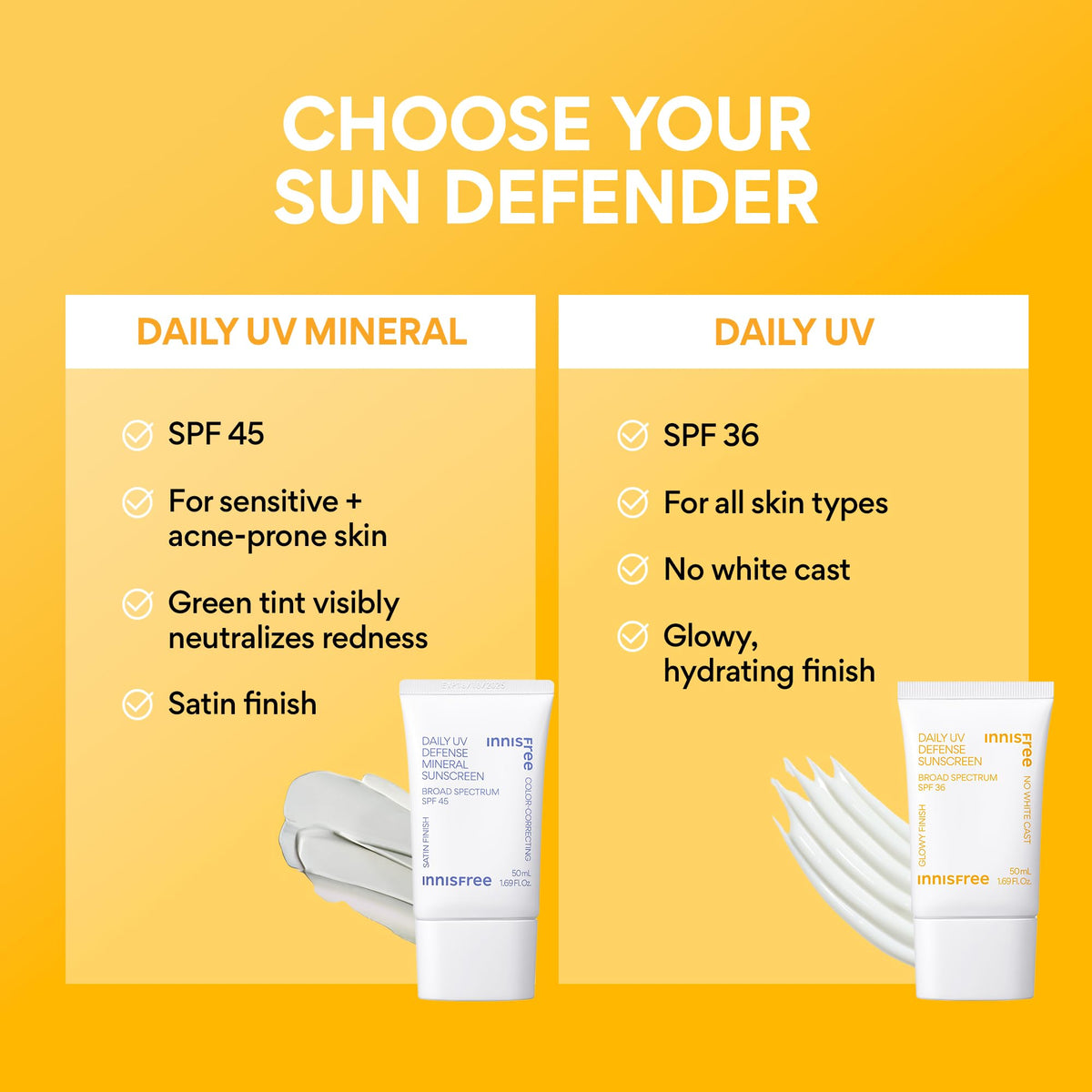 innisfree outdoor lifestyle scene with sunscreen protecting skin