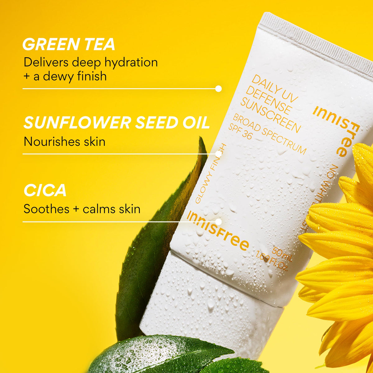 innisfree scale comparison next to common items to show size convenience