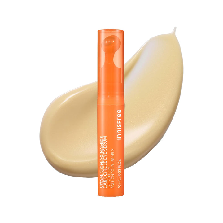 innisfree eye serum front packaging showing brightening benefits