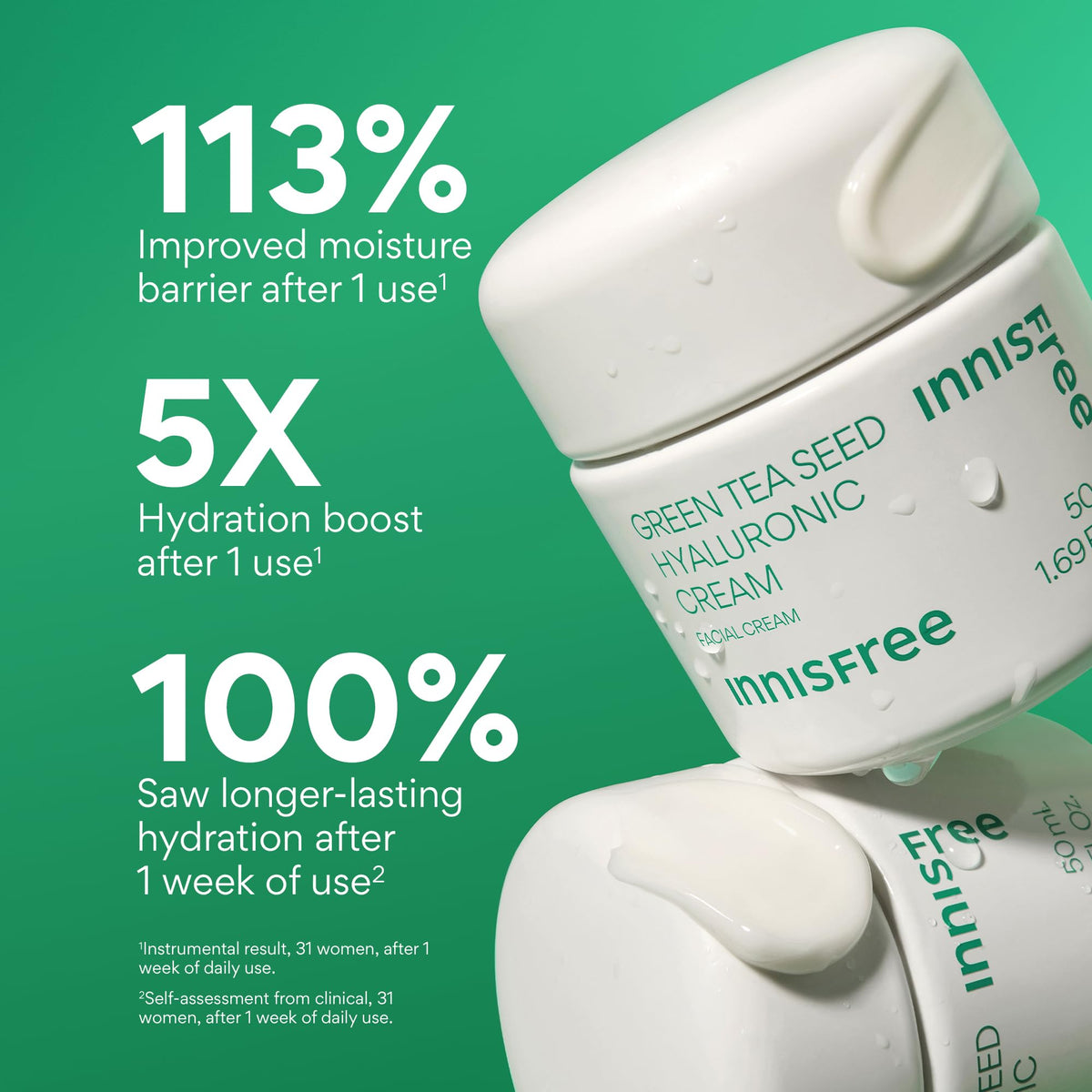 innisfree foaming cleanser lather closeup showing gentle airy foam