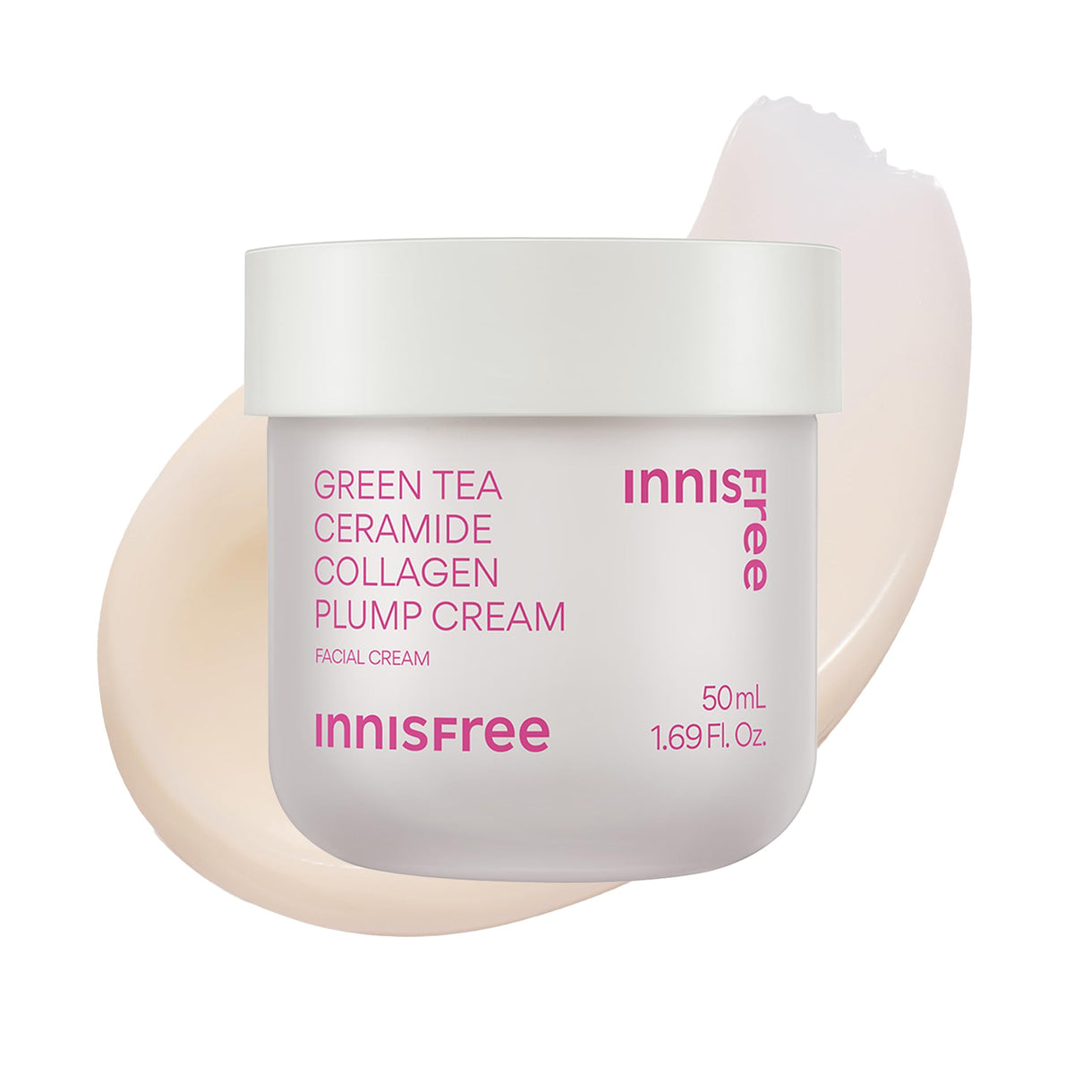 innisfree front jar showing product packaging and brand clarity benefits