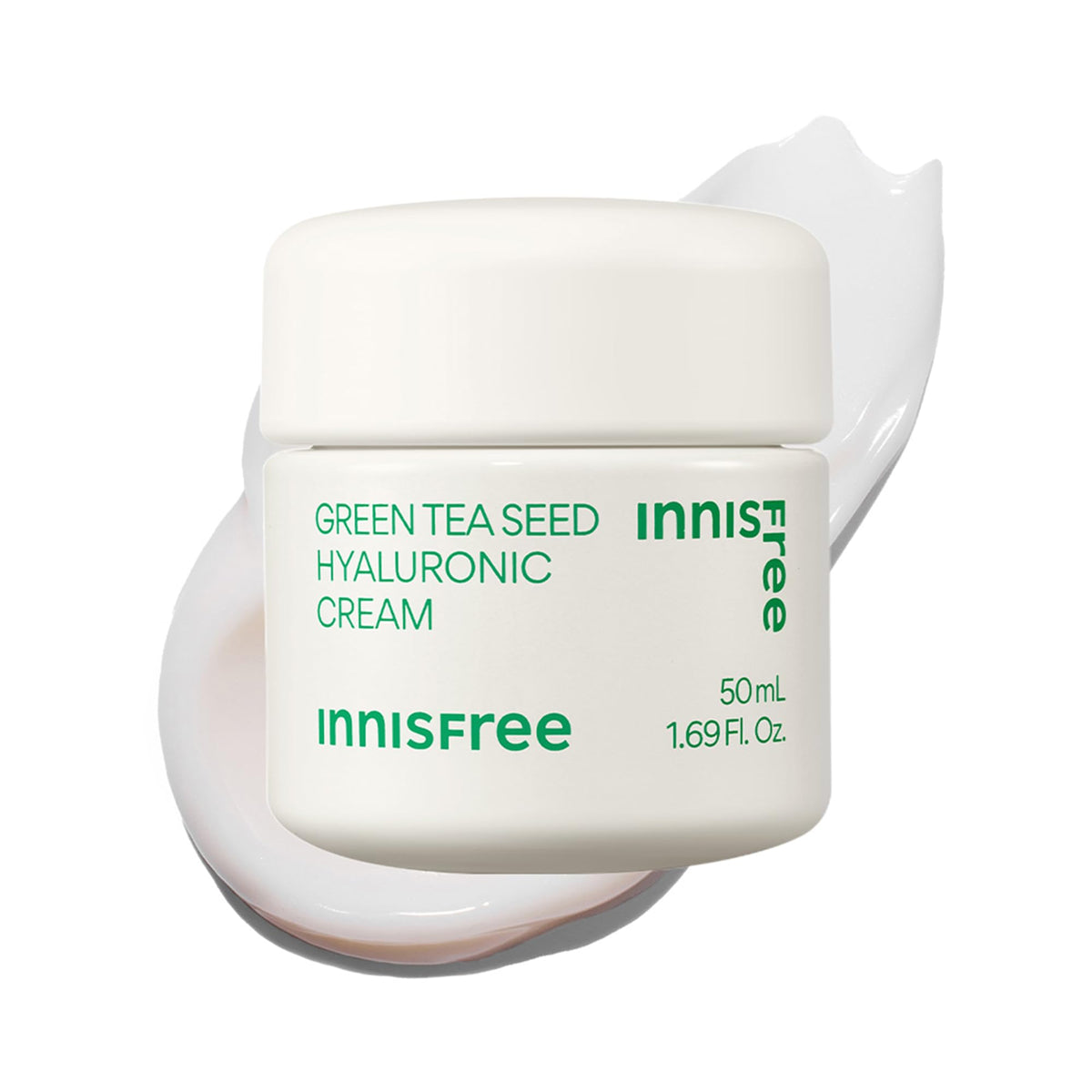 innisfree front jar product shot showing clean packaging and visible brand for trust