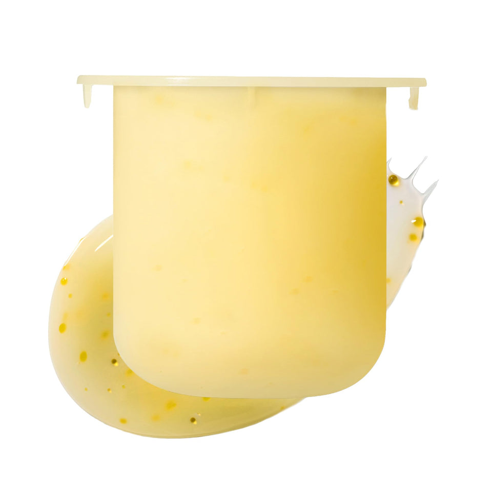 innisfree front jar with refill showing sleek packaging and eco-friendly benefit