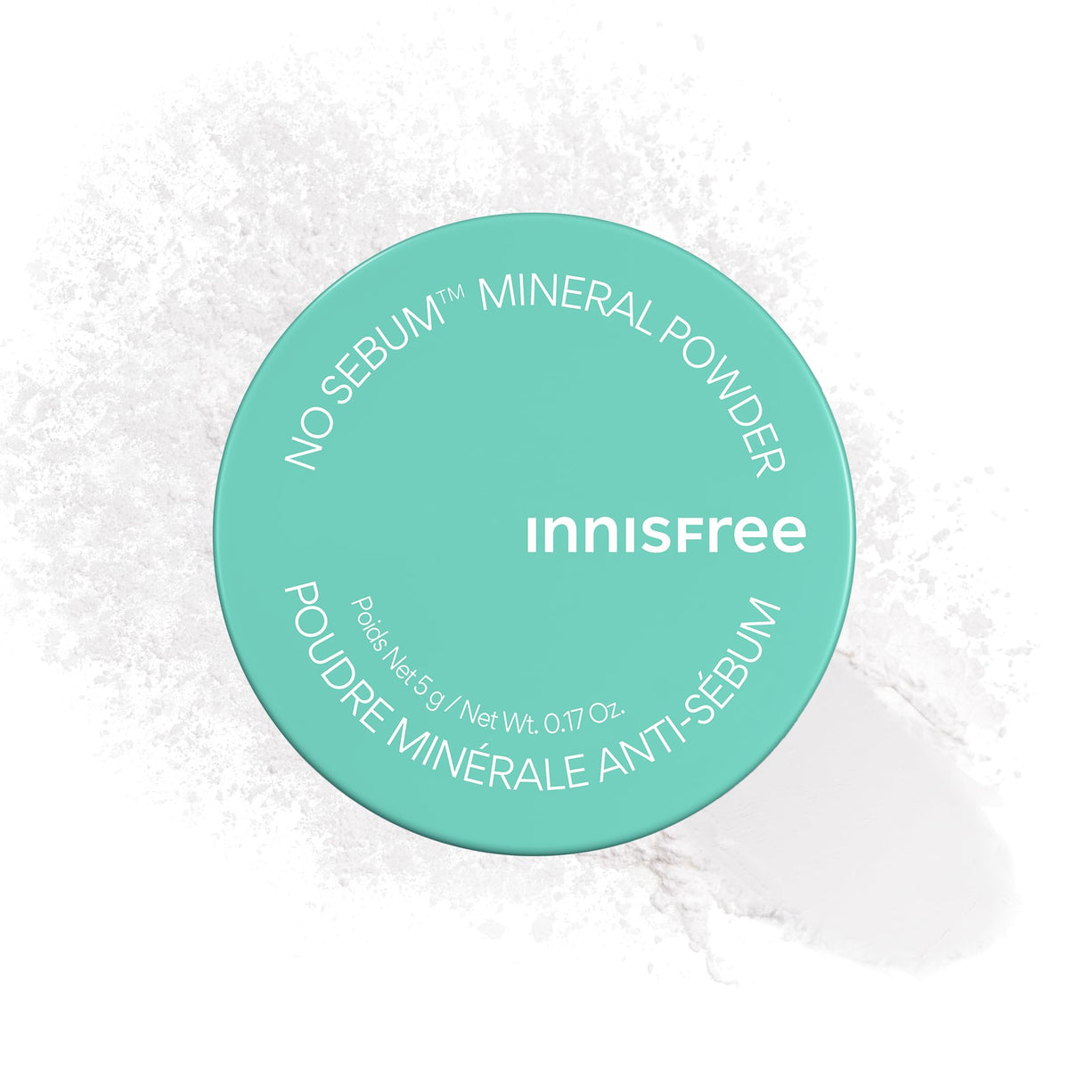 innisfree jar front view showing label and compact size for easy touch-ups
