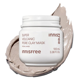 innisfree front packaging shows product jar and clear benefits