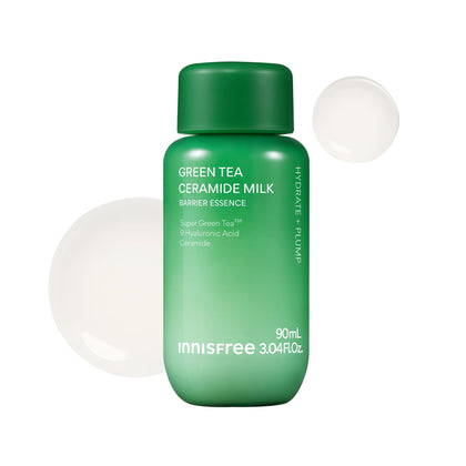 innisfree front packaging showing compact hydrating milky toner and benefits