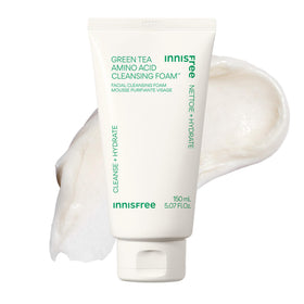 innisfree front packaging showing cleanser and benefit of gentle cleansing