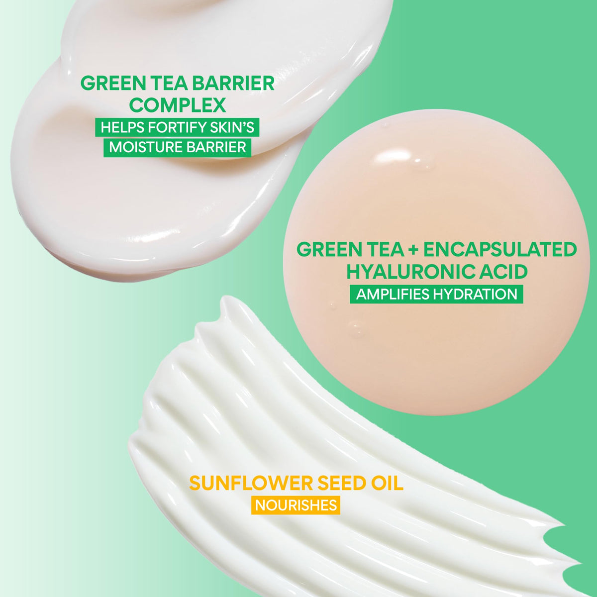 innisfree green tea serum bottle close-up highlighting hydrating formula