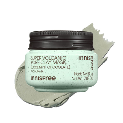 innisfree jar front view showing label and cooling mask — clear product benefit