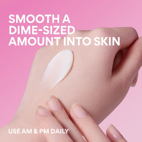 innisfree cream on bathroom counter at night depicting bedtime barrier-repair routine benefit