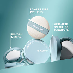 innisfree compact mirror reflecting face for convenient touch-ups benefit