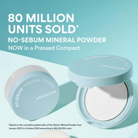 innisfree compact beside skincare bottle showing seamless routine integration