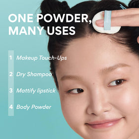innisfree powder texture close-up showing fine minerals for blurring pores