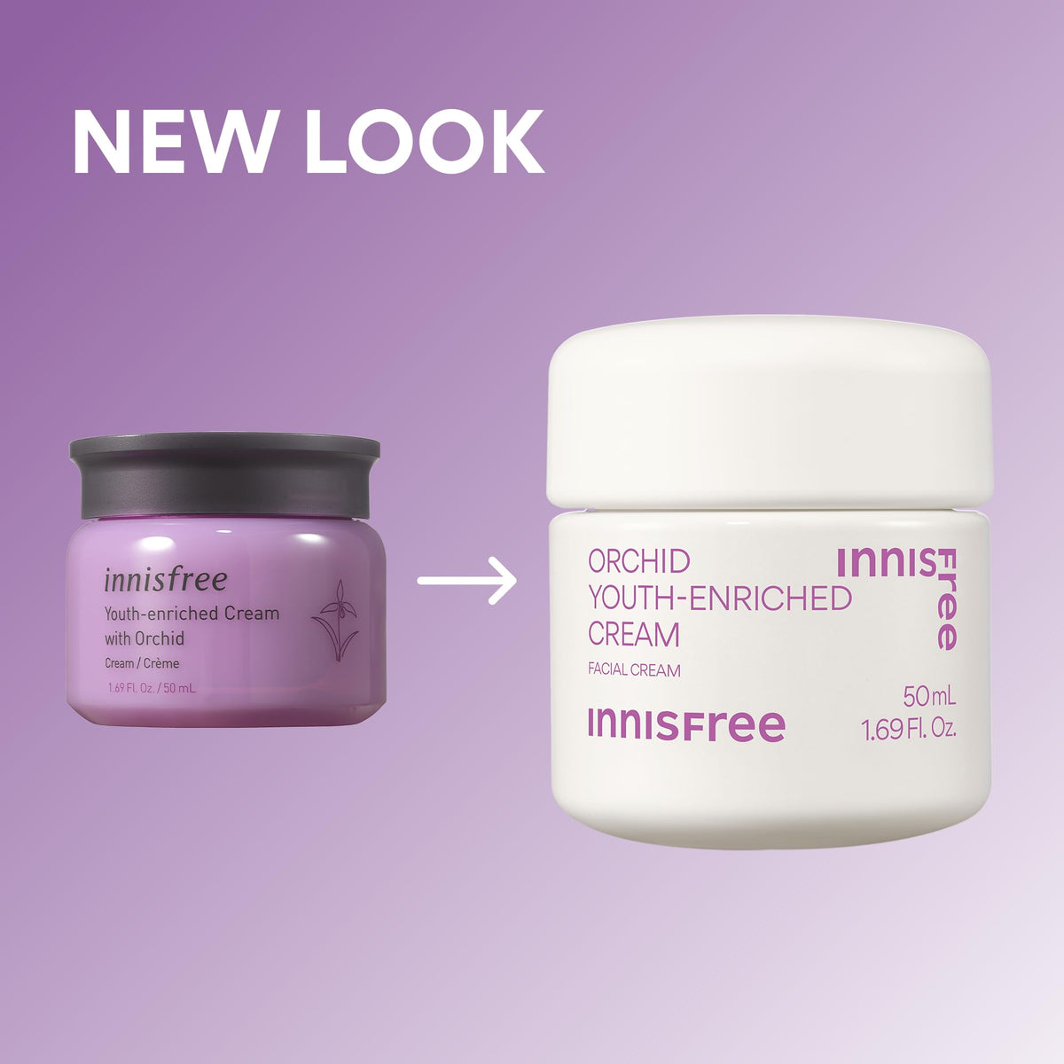 innisfree cream on hand for scale demonstrating lightweight absorption and spreadability