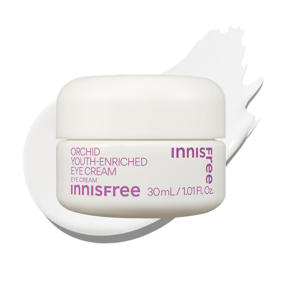 innisfree front packaging showing elegant jar and clear brand benefit