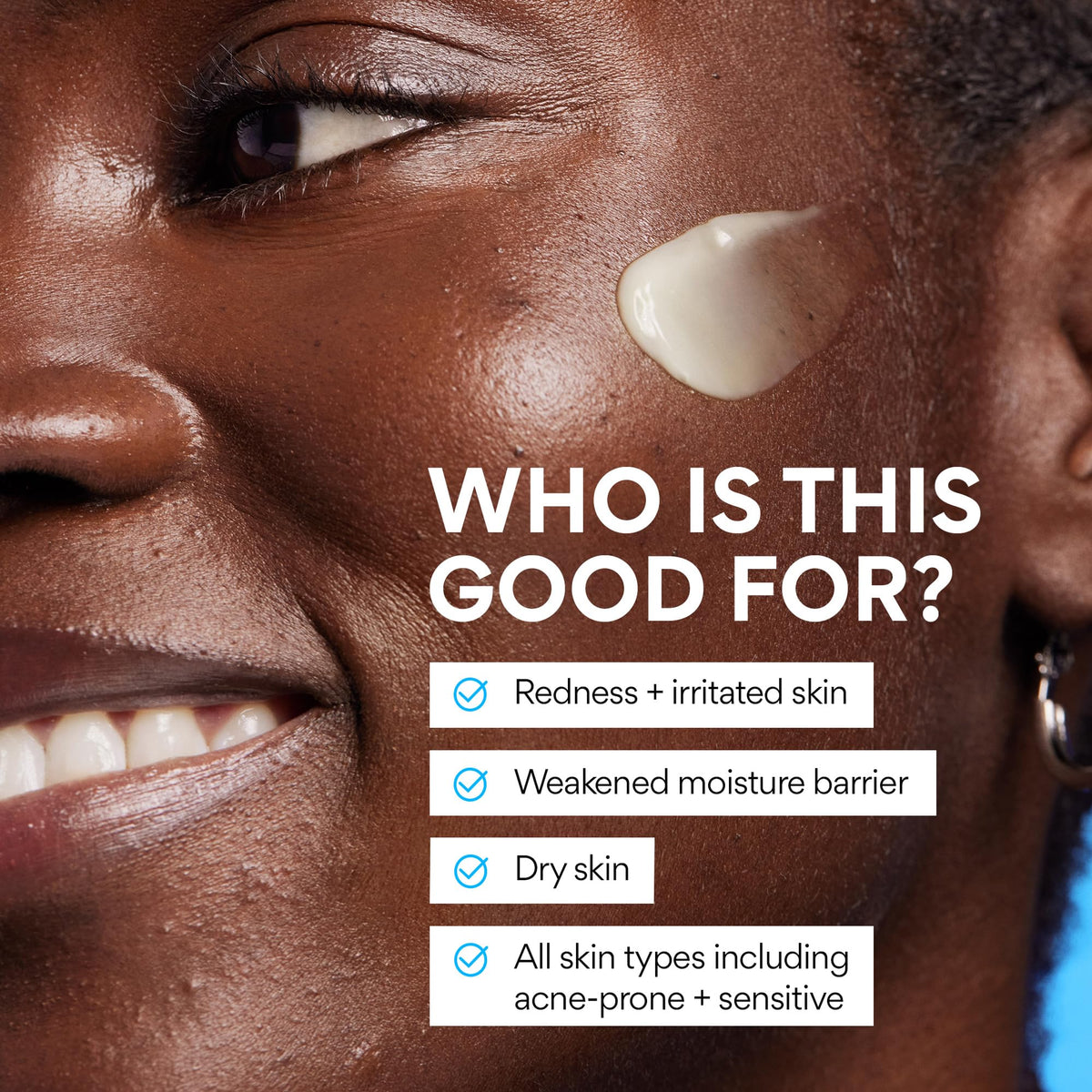 innisfree cream applied on hand demonstrating quick absorption benefit