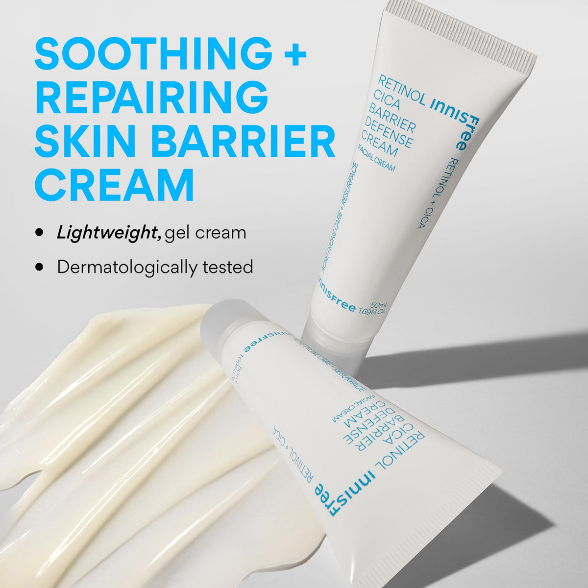 innisfree close-up of gel texture highlighting lightweight hydration benefit