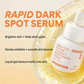 innisfree serum droplet on skin highlighting smooth texture