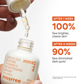 innisfree pipette dispensing serum emphasizing precise application