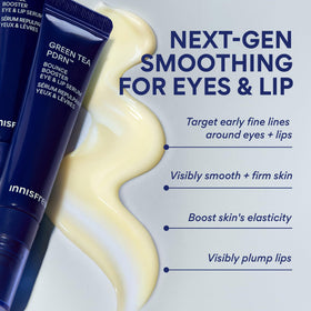innisfree texture close-up of serum droplets, demonstrating lightweight smoothness