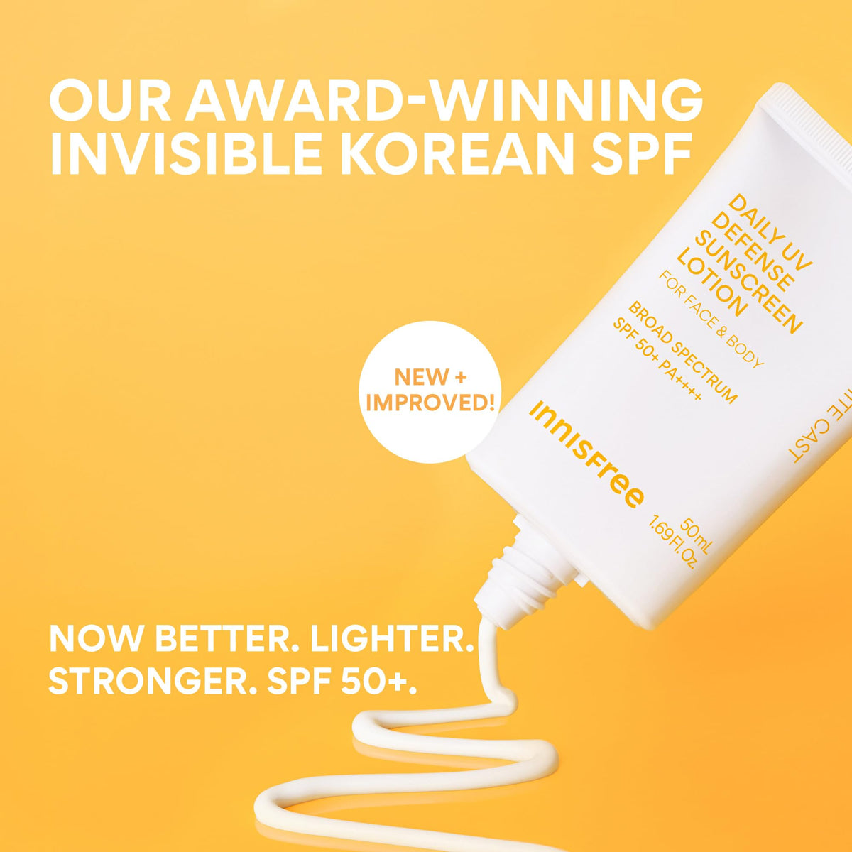 innisfree texture close-up revealing lightweight cream and fast absorption