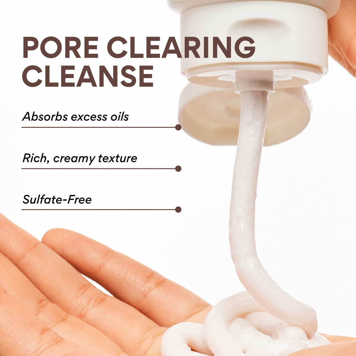 innisfree close-up foam texture showing creamy lather and cleansing power