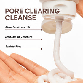 innisfree close-up foam texture showing creamy lather and cleansing power