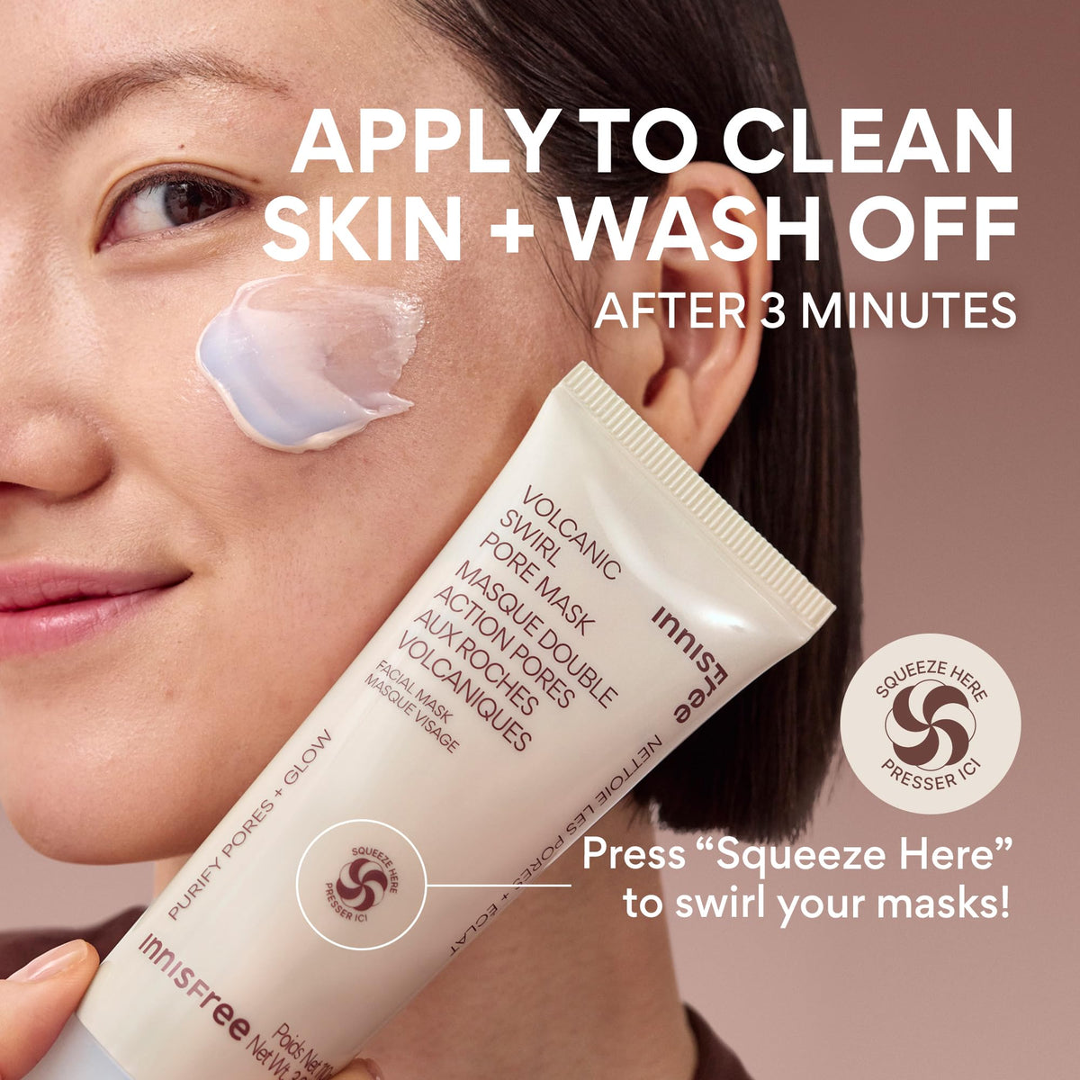 innisfree lifestyle image on bathroom shelf for daily skincare routine