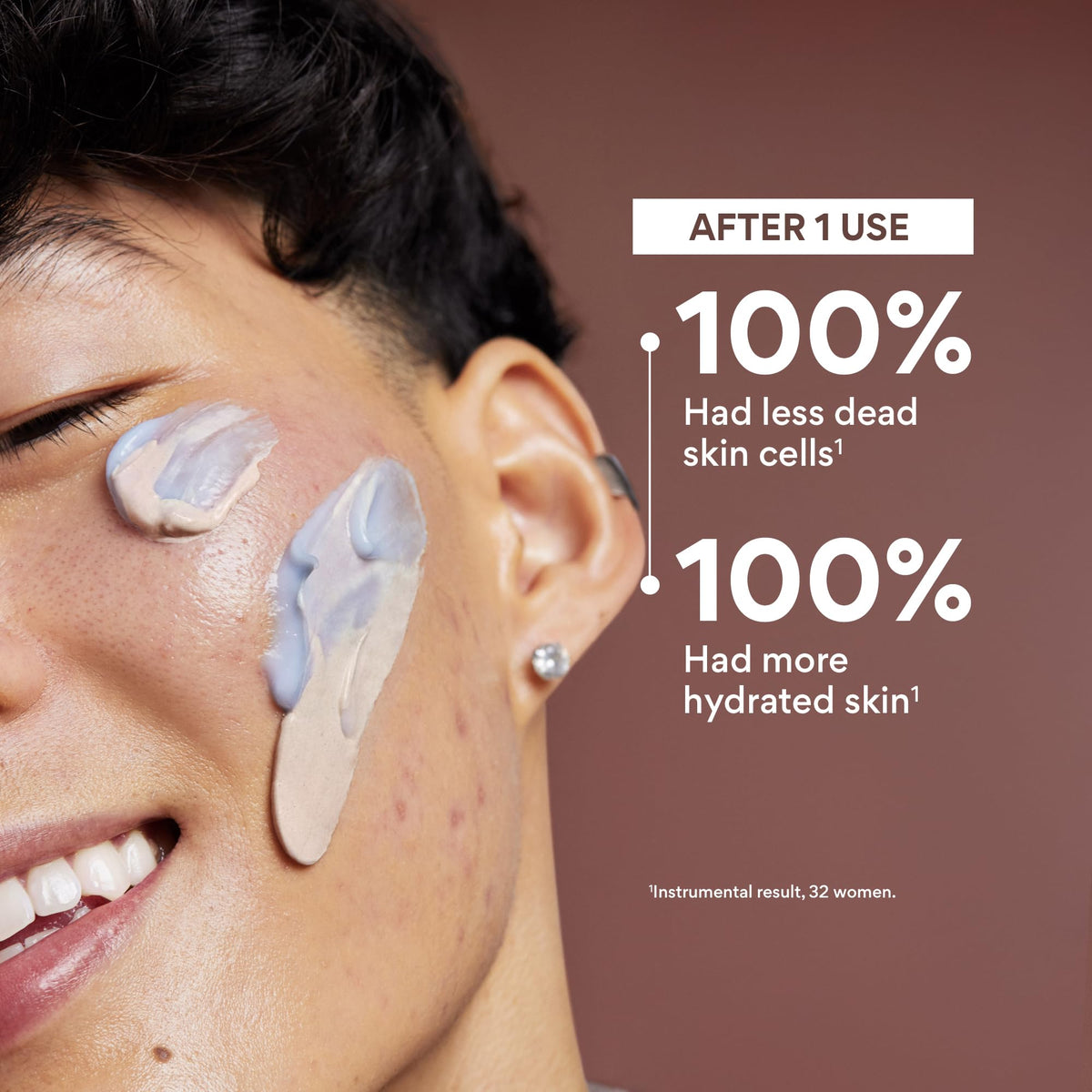 innisfree close-up of volcanic gray clay texture for pore clearing