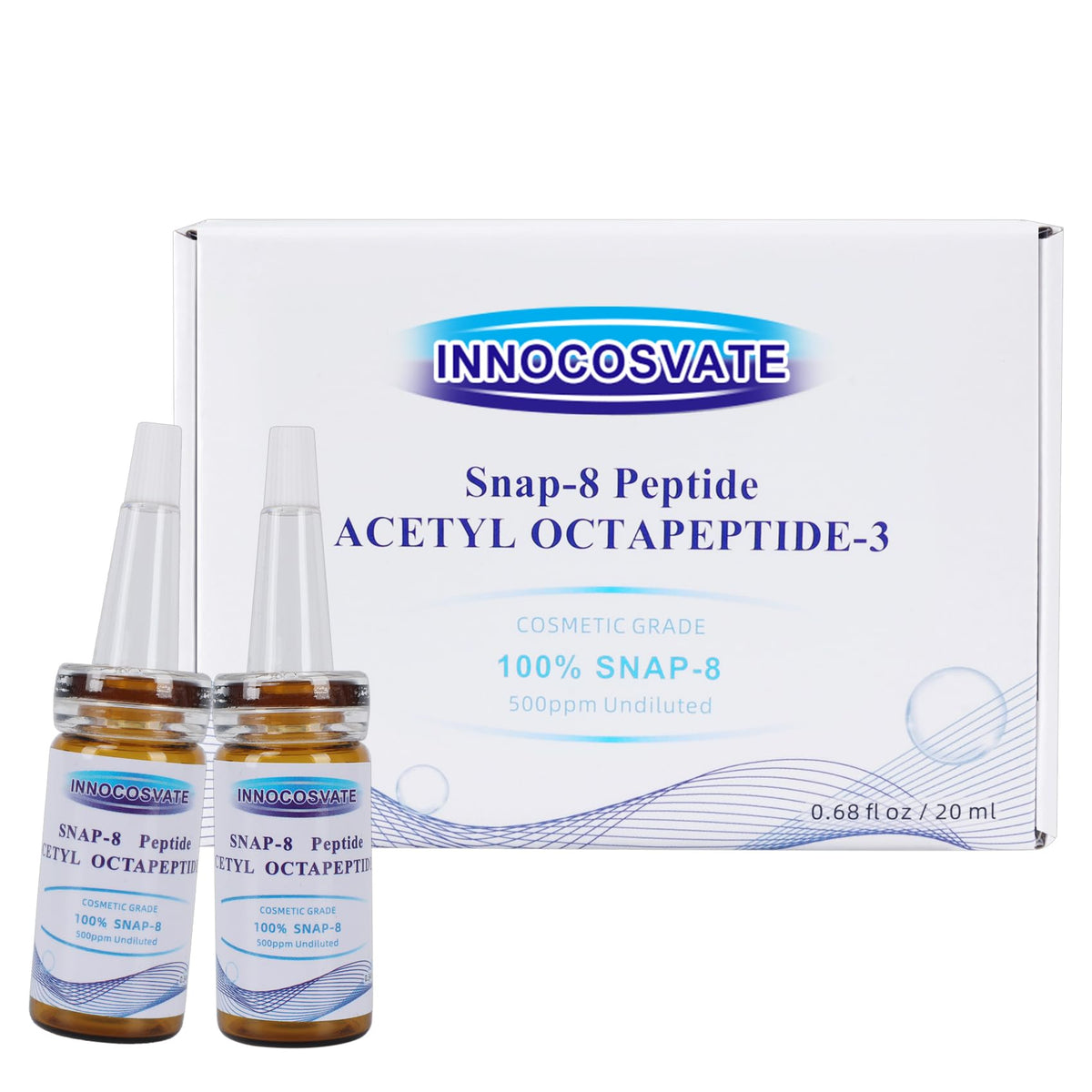 INNOCOSVATE front bottle view showing clean packaging and product clarity benefit