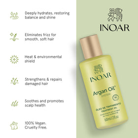 INOAR oil texture close-up highlighting lightweight absorption benefit