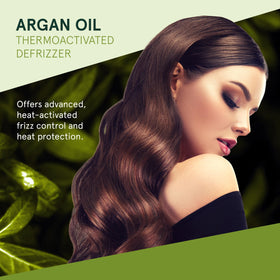 INOAR Thermoliss texture close-up showing balm consistency and quick absorption for smooth hair